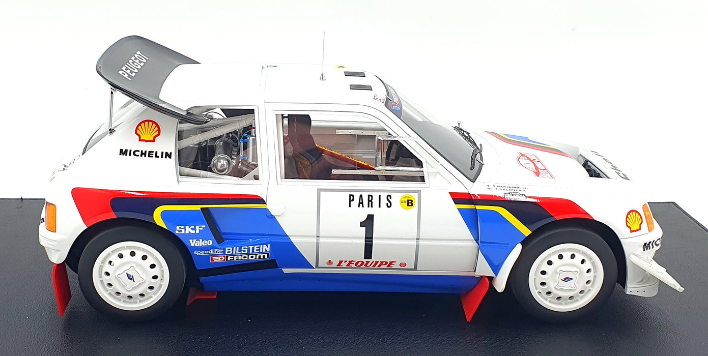 Top Marques 1/12 Scale TMR1262A Peugeot 205 T16 1986 #1 Monte Carlo Salonen