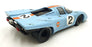 Universal Hobbies 1/18 Scale 201026H - Porsche 917 #2 Le Mans Gulf Livery