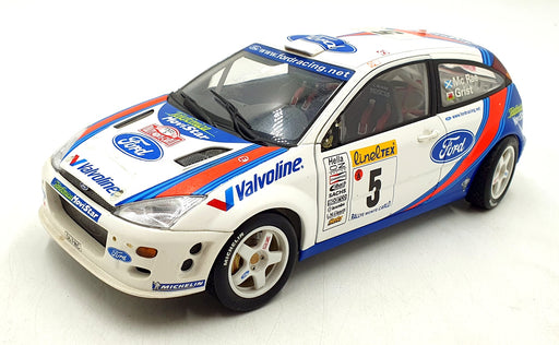 Autoart 1/18 Scale Diecast 201026M - Ford Focus WRC #5 McRae Monte Carlo 2000