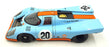 Autoart 1/18 Scale Diecast 201026L - Porsche 917K #20 Le Mans Gulf Livery