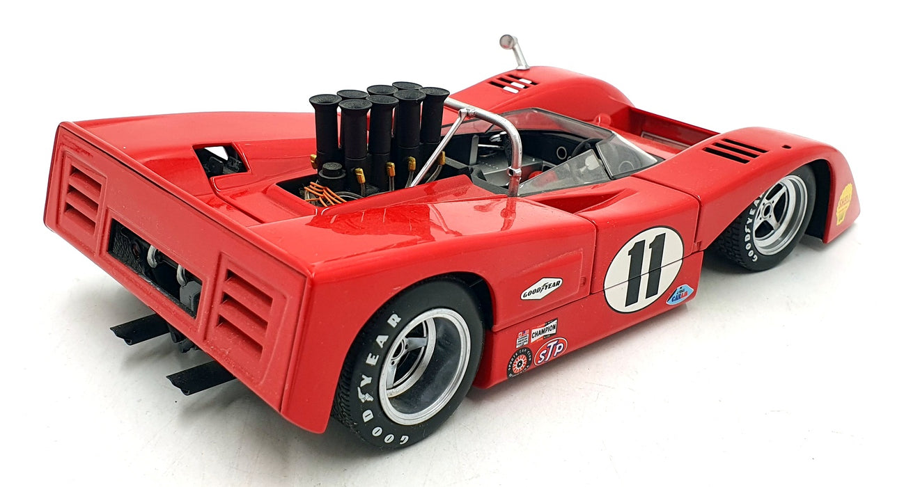 GMP 1/18 Scale Diecast 201026R - McLaren M8B Low Wing #11 - Red
