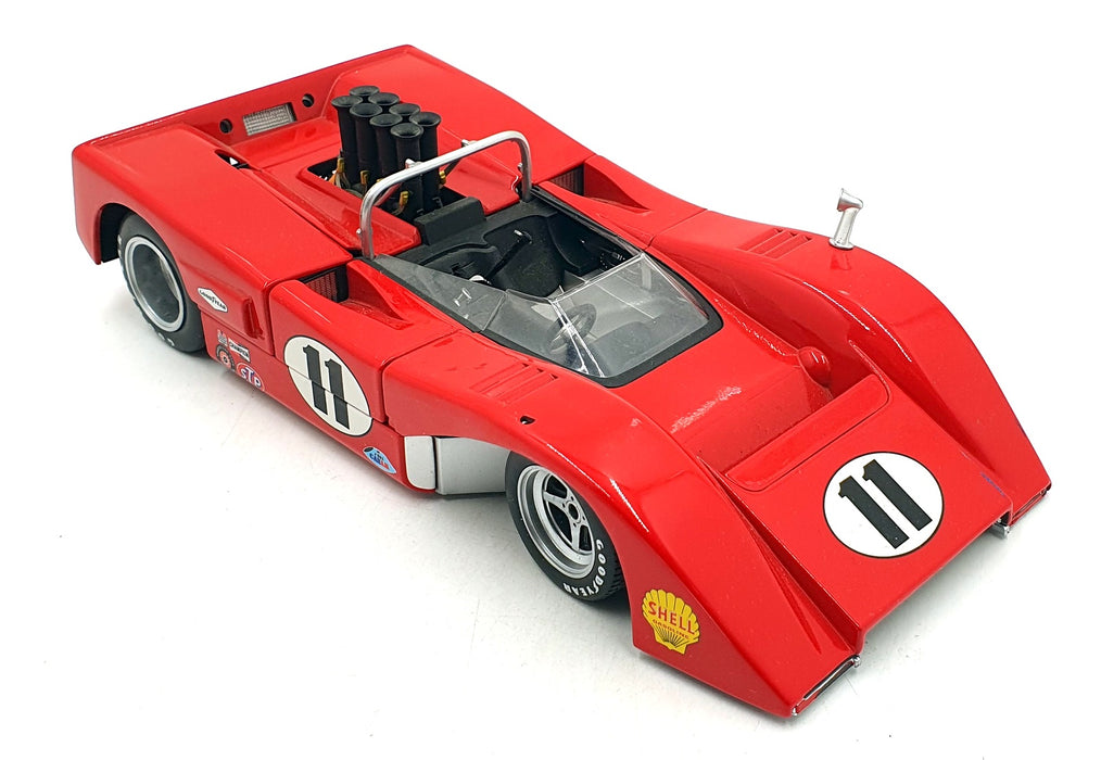 GMP 1/18 Scale Diecast 201026R - McLaren M8B Low Wing #11 - Red