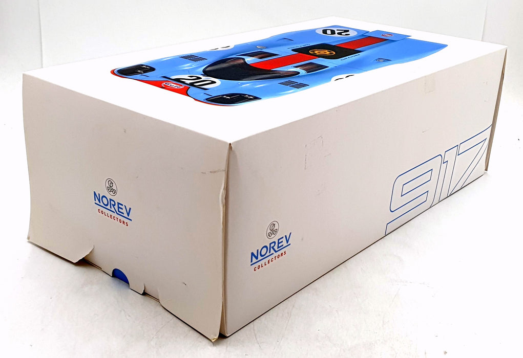 Norev 1/12 Scale 127500 - Porsche 917 Le Mans 1970 #20 Gulf Siffert/Redman