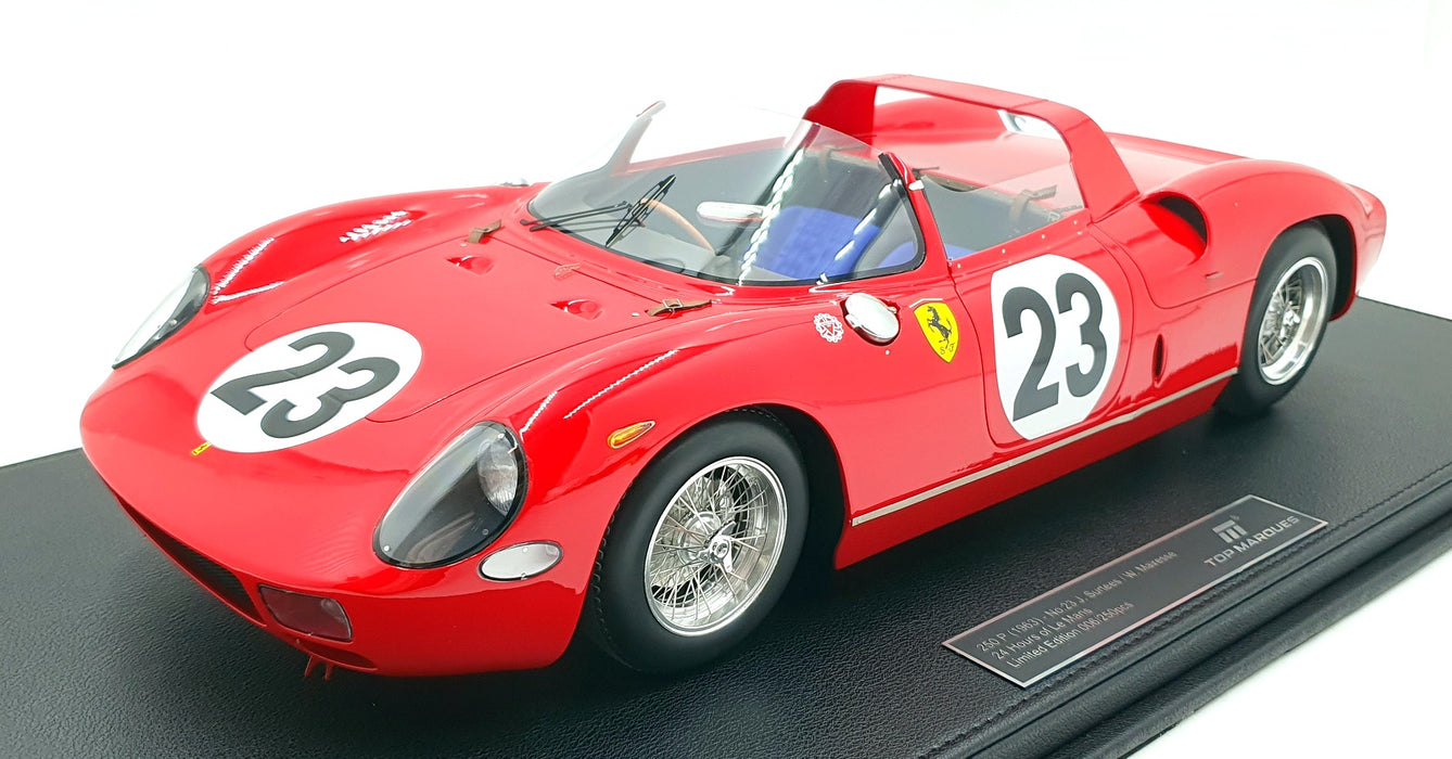Top Marques 1/12 Scale TMR1264C - Ferrari 250 P 1963 #23 Le Mans 