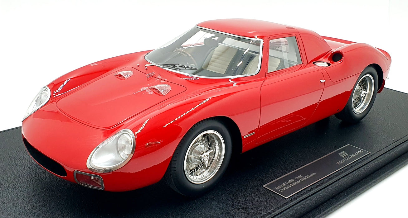 Top Marques 1/12 Scale TMR1261C - Ferrari 250 LM 1965 - Red