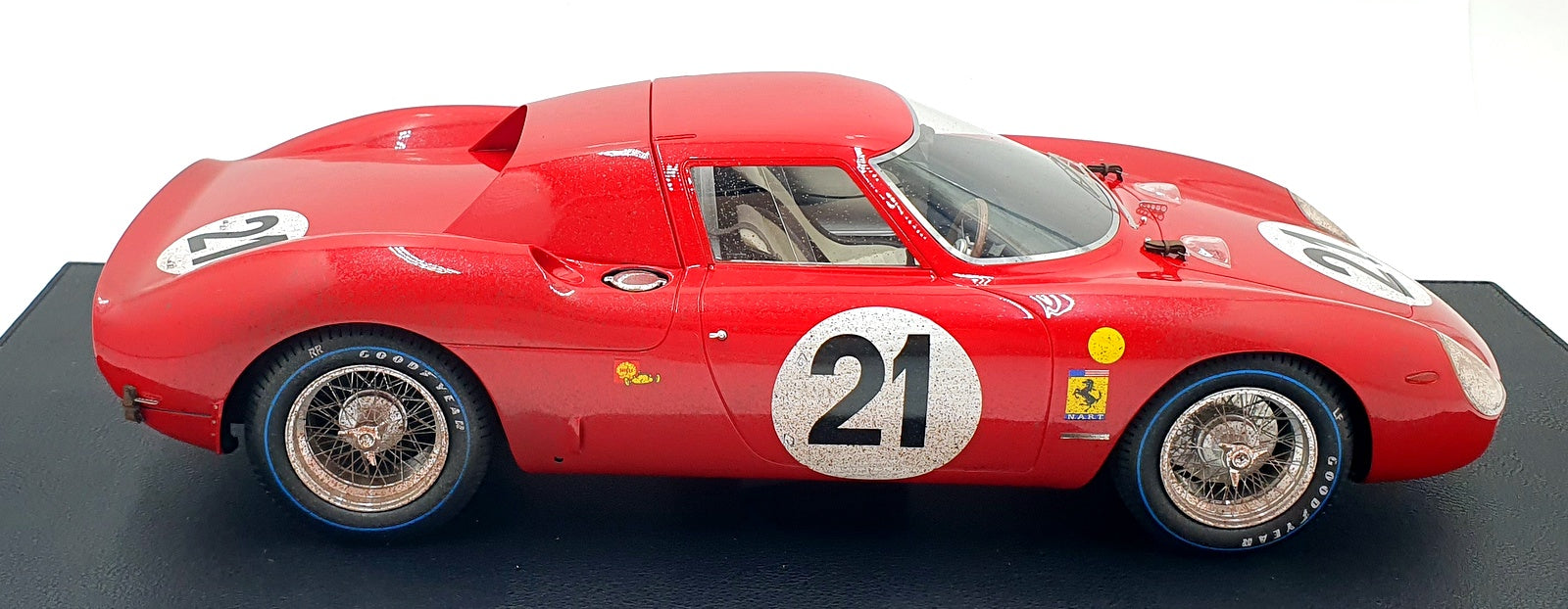 Top Marques 1/12 Scale TMR1261AD - Ferrari 250 LM 1965 N.A.R.T Le Mans #21