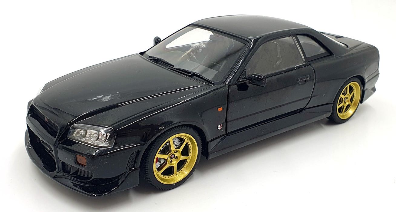 Greenlight 1/18 Diecast 19030 - 1999 Nissan Skyline GT-R R34 - Black