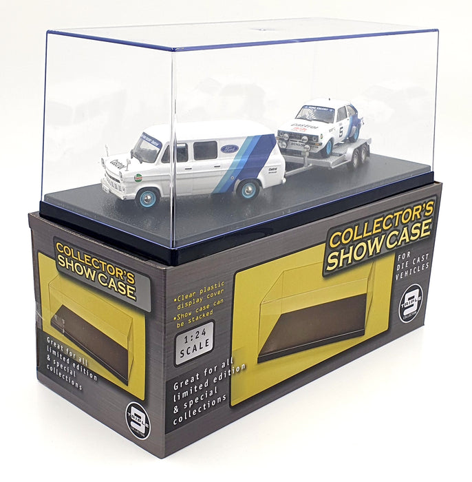 DeAgostini 1/43 Scale 281026A Ford Transit And Escort With Rally Support Trailer