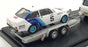 DeAgostini 1/43 Scale 281026A Ford Transit And Escort With Rally Support Trailer