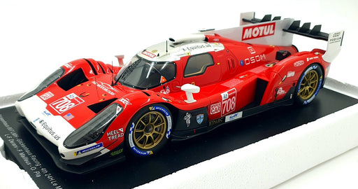 Spark 1/18 Scale 18S692 - Glickenhaus 007 LMH #708 4th 24H Le Mans 2021