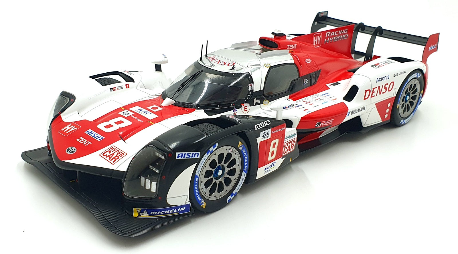 Spark 1/18 Scale 18S690 - Toyota GR010 Hybrid #8 2nd Le Mans 2021
