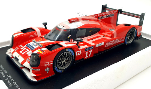Spark 1/18 Scale 18S185 - Porsche 919 Hybrid #17 Le Mans 2015 - Red