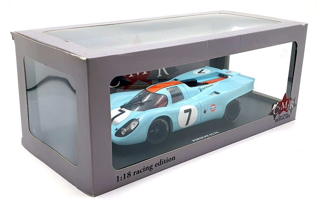 CMR 1/18 Scale Diecast CMR146-7 - Porsche 917K Race Car Gulf #7