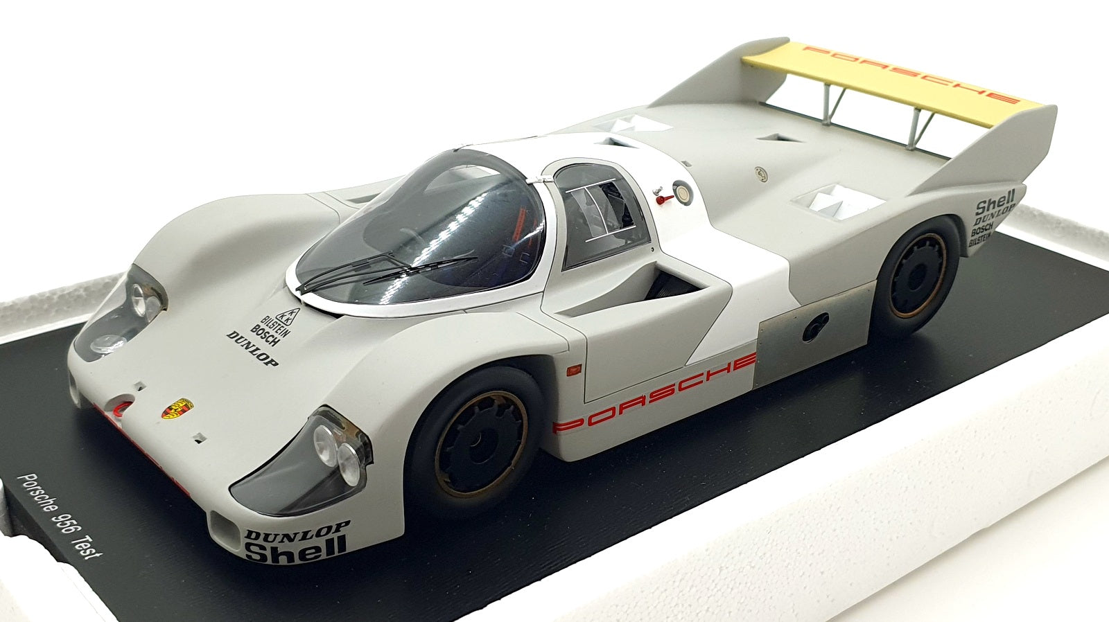 Spark 1/18 Scale Resin 18S125 - Porsche 956 - Grey/White