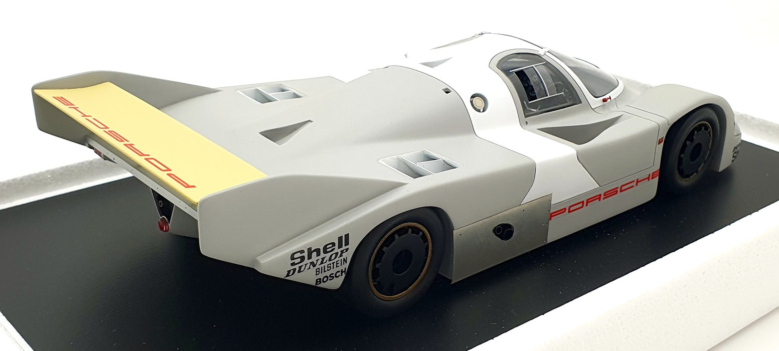 Spark 1/18 Scale Resin 18S125 - Porsche 956 - Grey/White