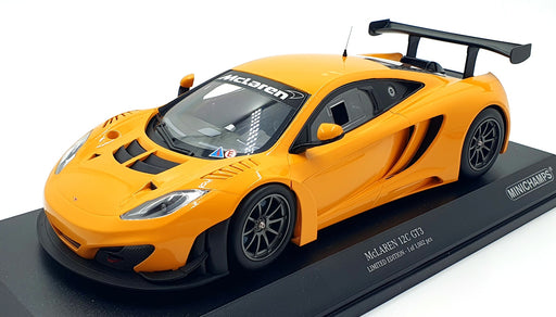Minichamps 1/18 Scale 151 121391 - McLaren 12C GT3 2013 - Orange