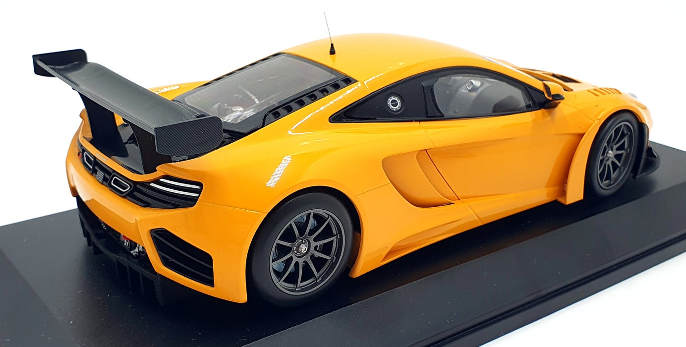 Minichamps 1/18 Scale 151 121391 - McLaren 12C GT3 2013 - Orange
