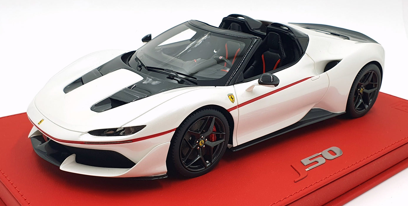 BBR 1/18 Scale Resin P18156ADL - Ferrari J50 2016 - White