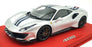 BBR 1/18 Scale Resin P18145BDL - Ferrari 488 Pista Salone Di Ginevra 2018 Grey