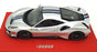 BBR 1/18 Scale Resin P18145BDL - Ferrari 488 Pista Salone Di Ginevra 2018 Grey