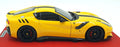 BBR 1/18 Scale Resin 182106B - Ferrari F12 TDF - Modena Yellow/Black