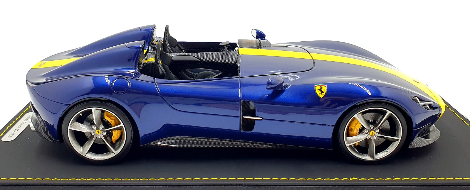 BBR 1/18 Scale Resin P18165L - Ferrari Monza SP2 Tour De France Blue/Yellow