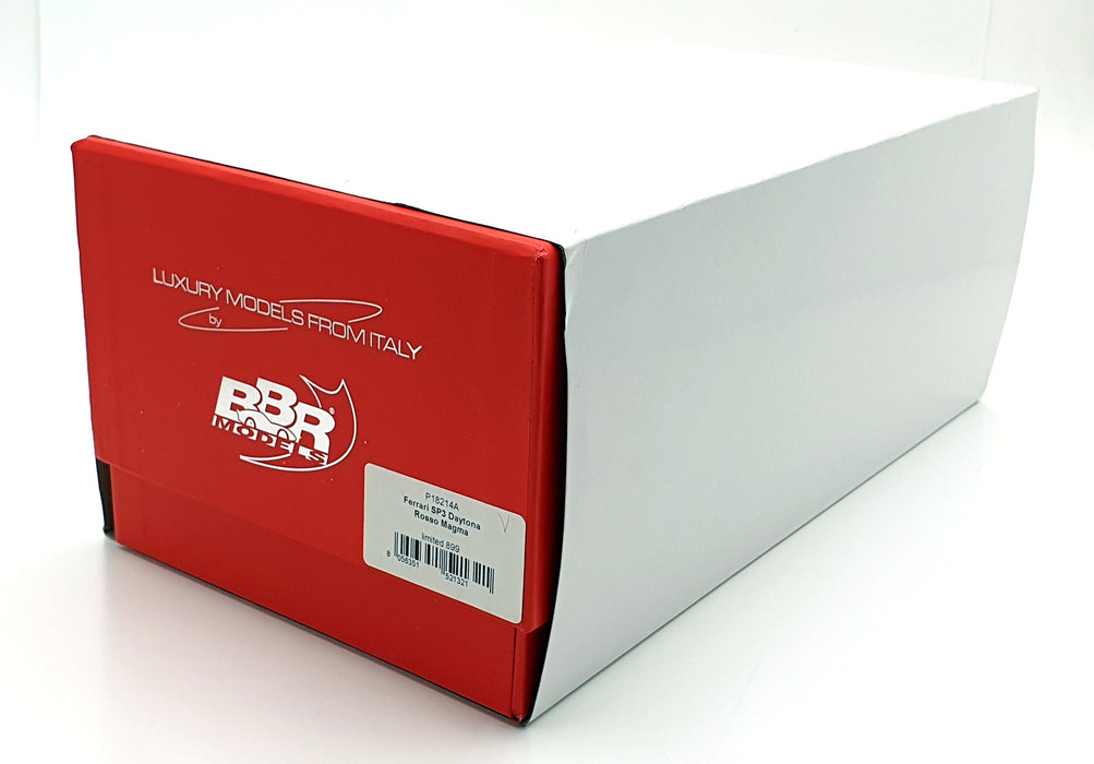BBR 1/18 Scale Resin P18214A - Ferrari SP3 Daytona - Rosso Magma Red