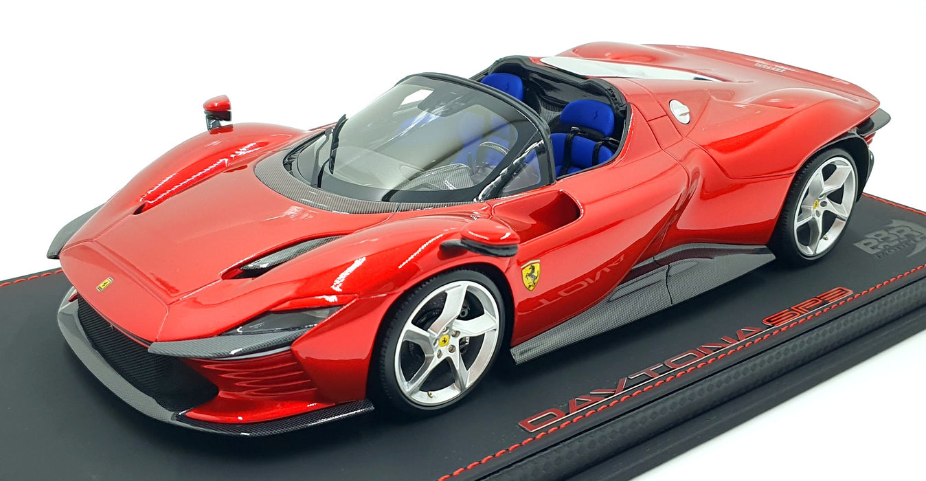 BBR 1/18 Scale Resin P18214A - Ferrari SP3 Daytona - Rosso Magma Red
