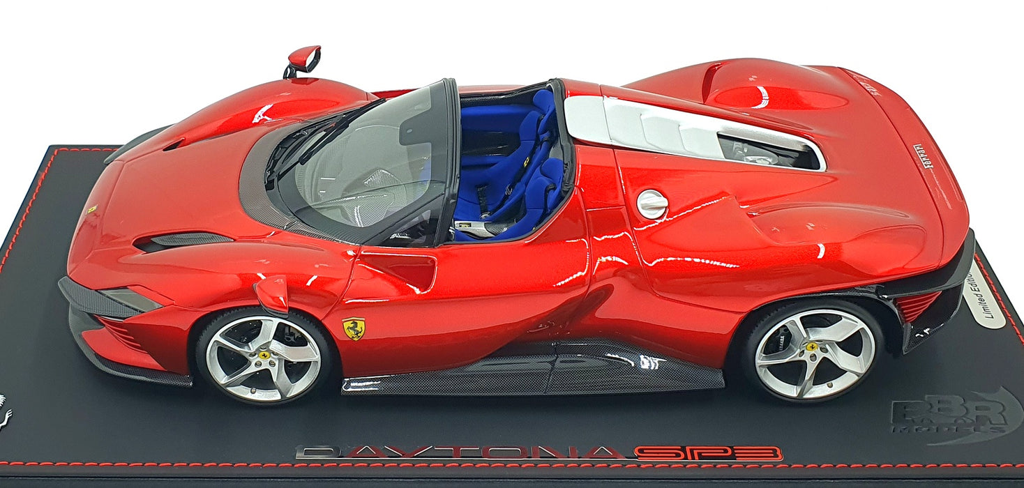 BBR 1/18 Scale Resin P18214A - Ferrari SP3 Daytona - Rosso Magma Red