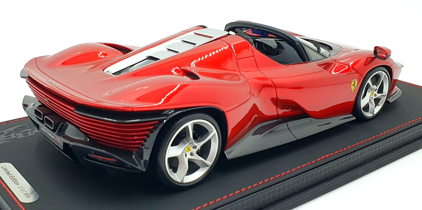 BBR 1/18 Scale Resin P18214A - Ferrari SP3 Daytona - Rosso Magma Red