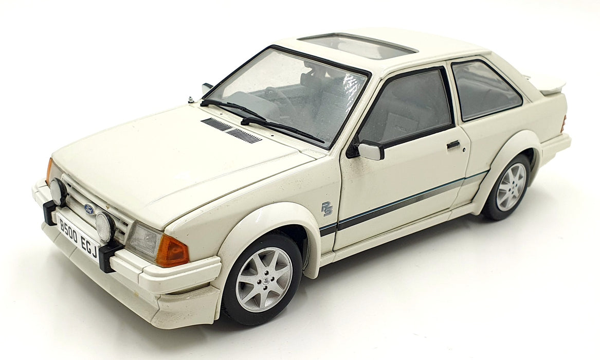 Sun Star 1/18 Scale DC291026C - Ford Escort MKIII RS Turbo - White