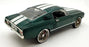 Ertl 1/18 Scale DC291026E - 1967 Ford Mustang Fast And Furious - Green/White