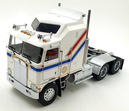 KK Scale Road Kings 1/18 Scale RK180145 - Kenworth K100 Aerodyne 1976 - White