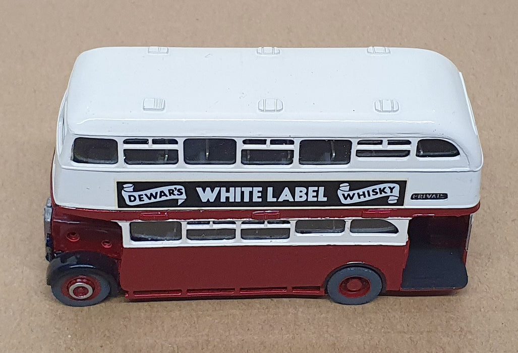 Anbrico 1/76 Scale Built Kit DD42 - Crossley D/Deck Bus - White/Maroon