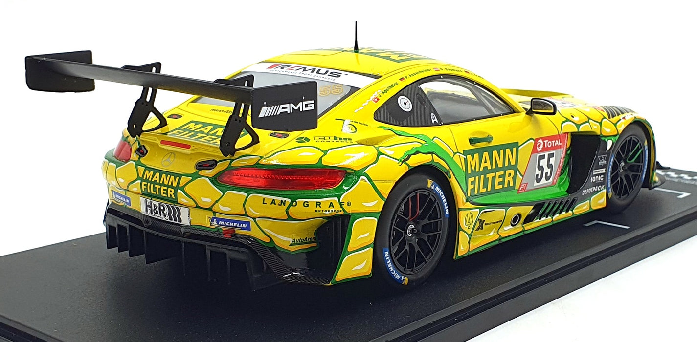 IXO 1/18 Scale LEGT18-22NUR007 - Mercedes AMG GT3 #55 24hr Nurburgring 2022
