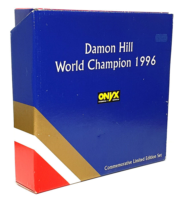 Onyx 1/43 Scale LE-8 - F1 Williams 4 Piece Set - Damon Hill World Champion 1996