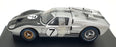 Shelby Collectibles 1/18 Scale Diecast 06922S - Ford GT40 1966 MK II - Silver