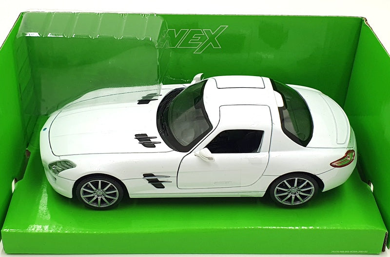 Welly NEX 1/24 Scale Diecast 24025W - Mercedes-Benz SLS AMG - White