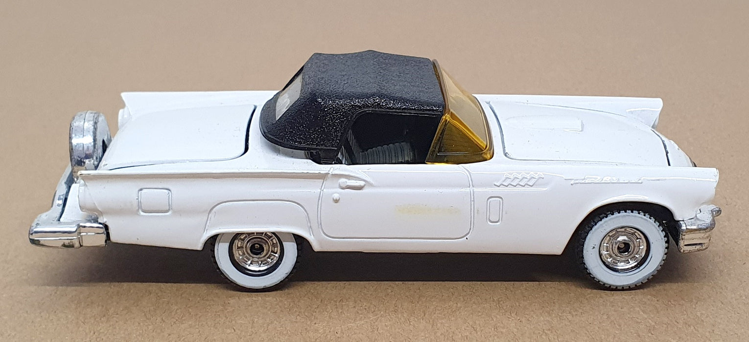 Corgi 12cm Long Diecast 810 - 1957 Ford Thundertbird - White/Black Roof