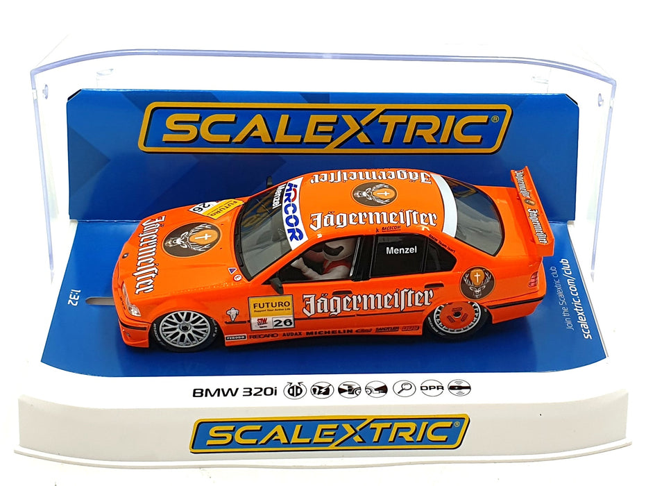 Scalextric 1/32 Scale Slotcar C4624 - BMW 320i #26