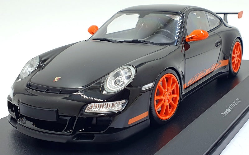Minichamps 1/18 Scale Diecast 155 062121 - Porsche 911 GT3 RS 2007 - Black