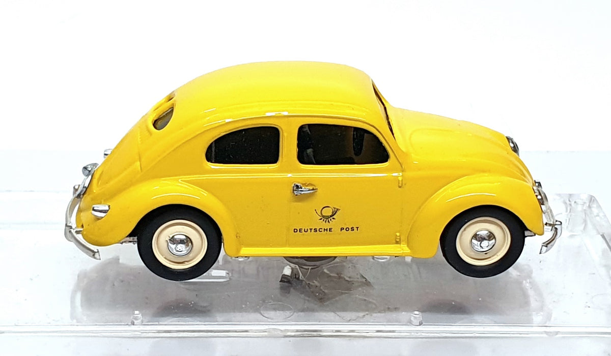 Vitesse 1/43 Scale 408 - 1949 Volkswagen Sedan Deutsche Bundespost - Yellow