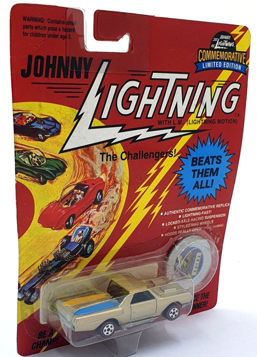 Johnny Lightning 1/64 Scale 100-190 - The Challengers Chevrolet El Camino - Gold