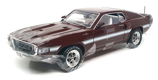 Autoworld 1/18 Scale AMM1290/06 - 1969 Shelby GT-500 - Maroon