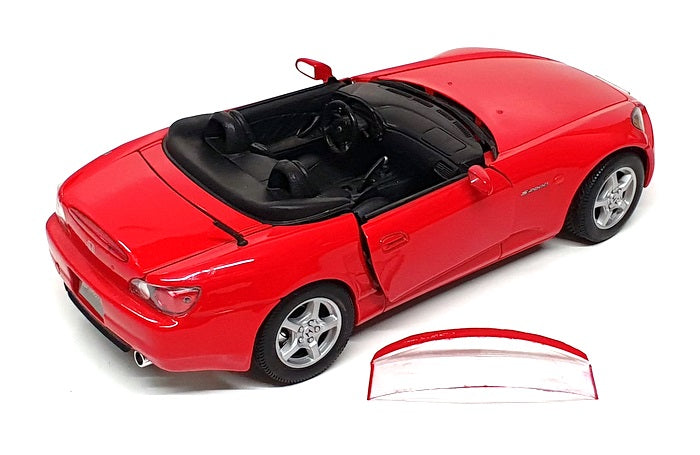 Maisto 1/18 Scale Diecast 11725C - Honda S2000 - Red
