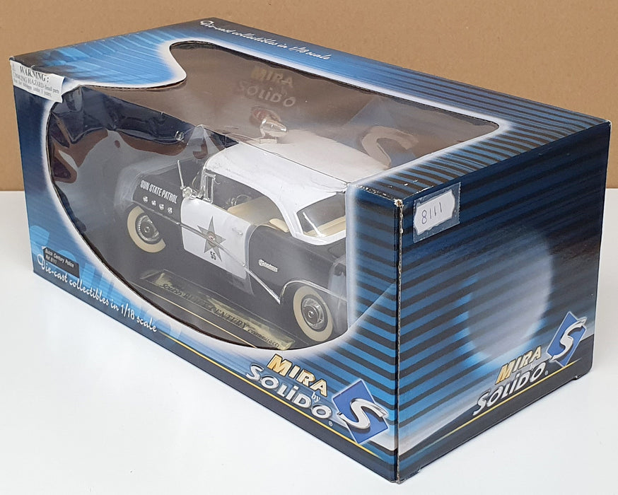 Mira Solido 1/18 Scale 8111 - 1955 Buick Century Sun State Patrol Police Car
