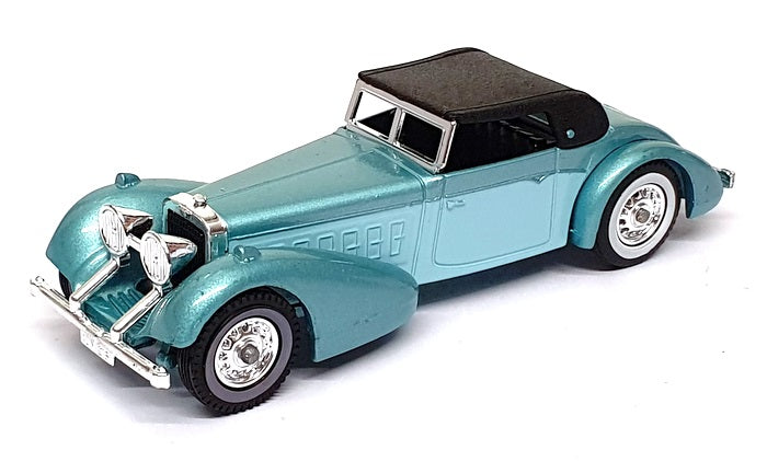 Matchbox Appx 10cm Long Y-17 - 1938 Hispano Suiza - 2-Tone Blue