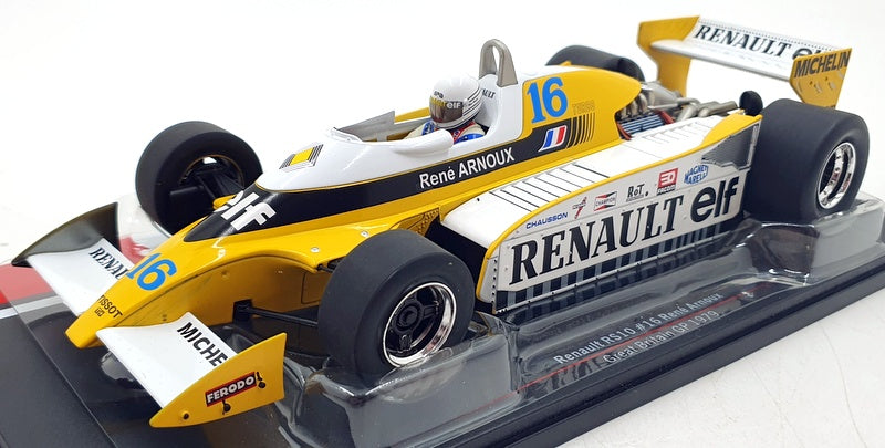 Model Car Group 1/18 Scale MCG18617F Renault RS10 #16 1979 F1 R.Arnoux