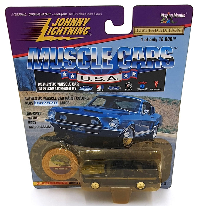 Johnny Lightning 1/64 Scale 202-02 - Muscle Cars 1970 Buick GSX LE Black