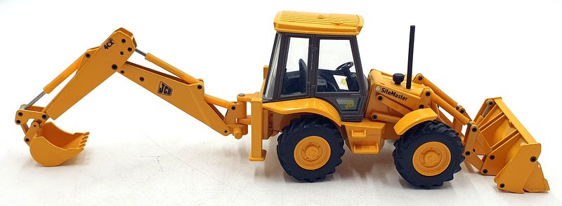 Joal 1/35 Scale Diecast 175 - JCB 4CX Sitemaster Backhoe Loader - Yellow
